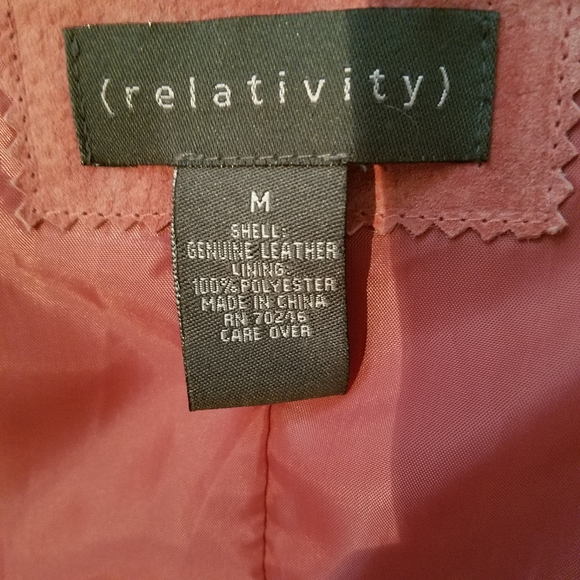 Relativity Suede Jacket - Picture 3 of 4